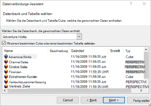 Herstellen einer Verbindung mit (importieren) einer OLAP-Datenbank acb0d487-c71e-47fe-a218-d36f11dabc83.png