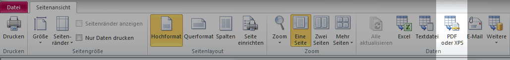 Dialog "Exportschritte speichern" abschalten access-menuband.png