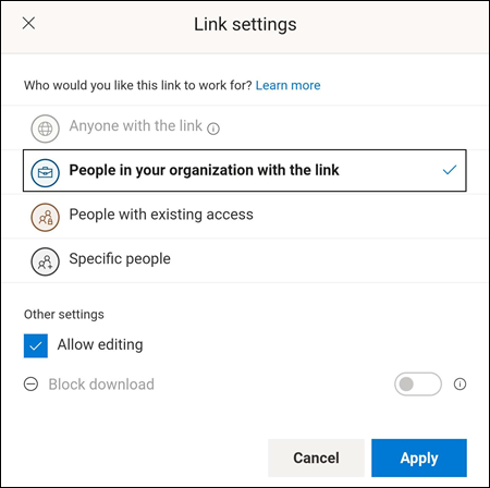 Freigeben von und Zusammenarbeiten an Dateien in Office für Android ae43ceda-1083-4c65-affb-712027c57f8f.png