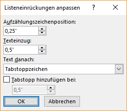 Ändern des Einzugs von Aufzählungszeichen aefb1bd7-3c04-4ff6-ad2c-77bc5f17e418.png