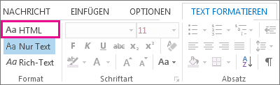 Ändern des Nachrichtenformats in "Nur-Text", "HTML" oder "Rich-Text-Format" b2dd9bed-8e6c-4ead-8843-31ac8eabd733.png