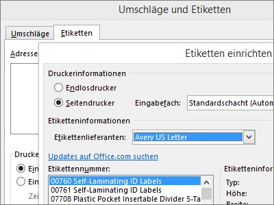 Der Avery-Assistent wird eingestellt b7c46fd9-07ca-478a-a268-50a7277e91e2.png