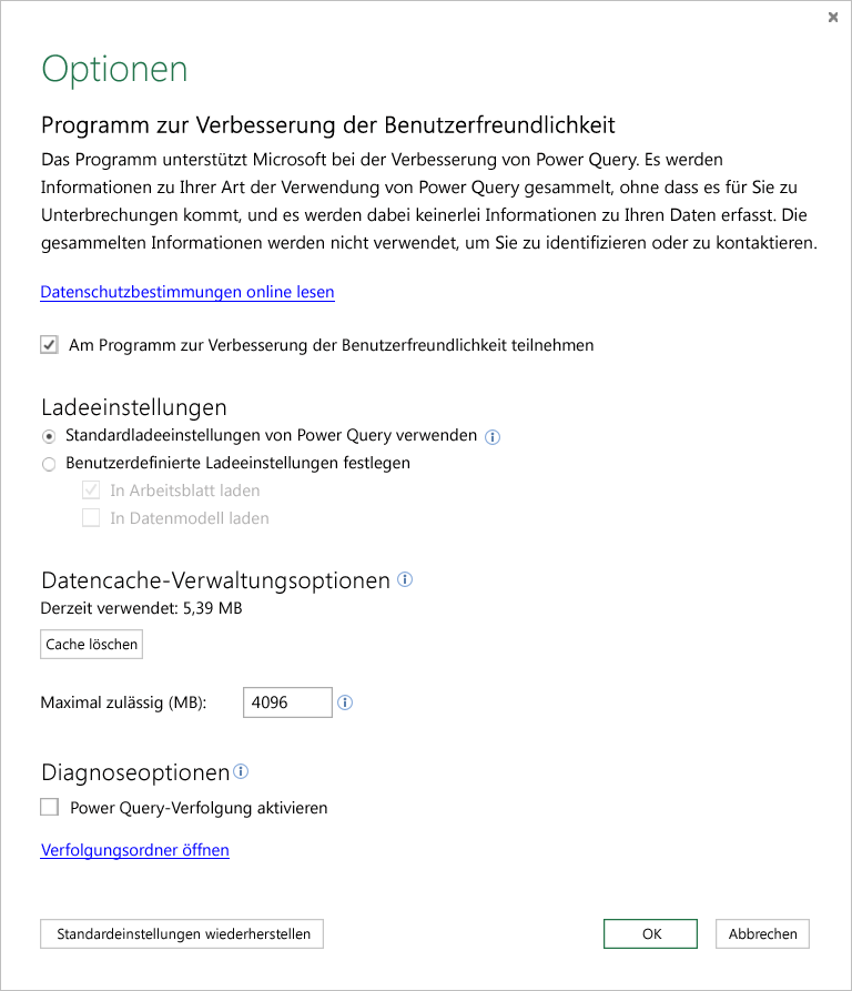 Hinzufügen einer Abfrage zu einem Excel-Arbeitsblatt (Power Query) b7d4ea23-6feb-463b-8783-1ad1a918c0da.png