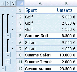 Einfügen von Teilergebnissen in eine Liste von Daten auf einem Arbeitsblatt be6a87b4-3f03-4d0b-9eb8-9450f9109587.gif