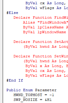 VBA7, Declare Function FindWindow Lib C25sppp.png