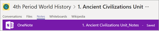 Verwenden von OneNote-Kursnotizbüchern in Teams c433ef49-c00c-47ed-8017-55fad382b0fa.png