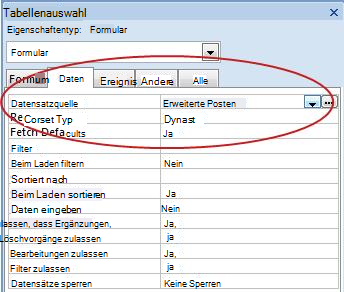 Verwenden einer Abfrage als Datensatzquelle in einem Formular oder Bericht c52badd7-bfde-46b1-b630-93cab19917a8.png