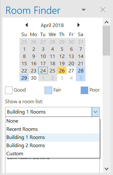 Verwenden des Terminplanungs-Assistenten und der Raum Suche für Besprechungen in Outlook c841c114-f5a1-4cf0-8108-80e481aa2f0a.png