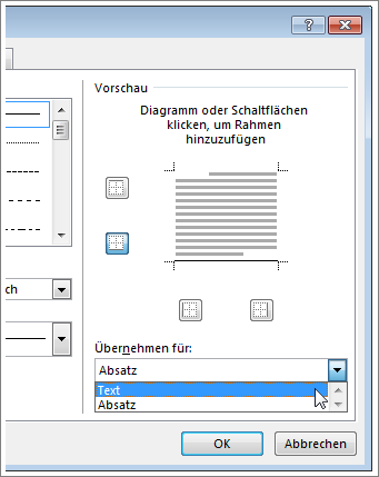 Hinzufügen eines Rahmens zu einem Textabschnitt c927361c-3a12-404d-8900-91998cfe2b58.png