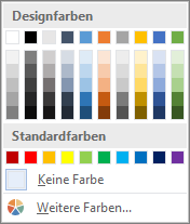 Hinzufügen oder Entfernen von Schattierungen in einer Tabelle c9b1c542-c400-4c14-9e14-5bbc094165c7.png