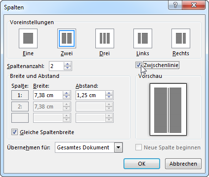 Einfügen einer Zeile zwischen Spalten auf einer Seite ced934b1-3ea2-4cd1-bad0-5be455fc3f2b.png
