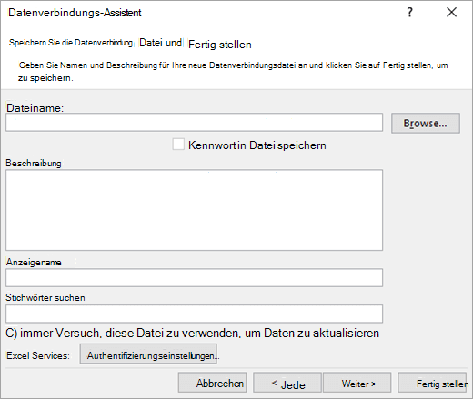 Herstellen einer Verbindung mit (importieren) einer OLAP-Datenbank d0969e98-0a6f-4304-88e4-22d49d8d14cf.png