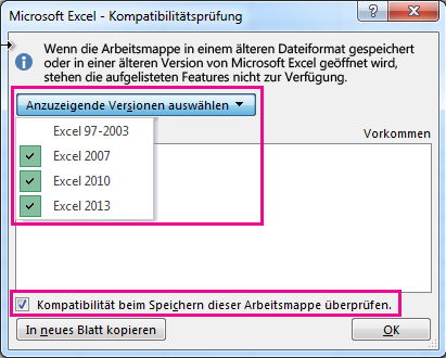 Speichern einer Excel-Arbeitsmappe zum Erreichen von Kompatibilität mit früheren ... d6616a80-ad83-4d68-a0fc-8e2bf7cad4c5.png