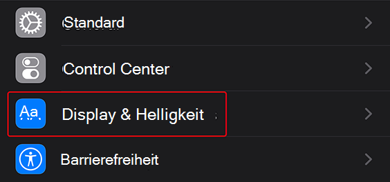 Wechseln in den dunklen Modus in ios d7996ba6-a675-4161-97d5-f4351fb5e752.png