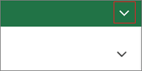 Ein- oder Ausblenden des Menübands in Excel für mobile Geräte d96c3c93-0fdc-44da-b490-b0b6401f5536.png