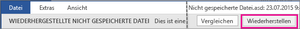 Wiederherstellen einer früheren Version einer Word-Datei db05ffb3-0d34-47af-8b5f-c6f2cb5e3a4b.png