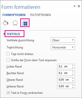 Festlegen der Textrichtung und -position in einer Form oder einem Textfeld e07b1d9c-663a-4a7f-a197-9f841fdd66ef.png
