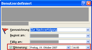 Festlegen oder Entfernen von Erinnerungen e3e582f3-414c-4e1a-8a33-42c46f8210bd.gif