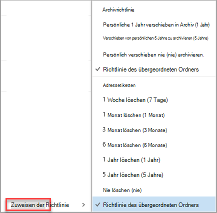 Zuweisen von Aufbewahrungs Beschriftungen und archivrichtlinien in Outlook im Web e7be7792-bccb-48c0-b439-2773b2cdcbf2.png
