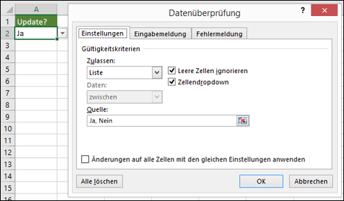 Hinzufügen oder Entfernen von Einträgen aus einer Dropdownliste e98e2d7d-1f0e-4b6e-9054-675cbf9e2e94.png