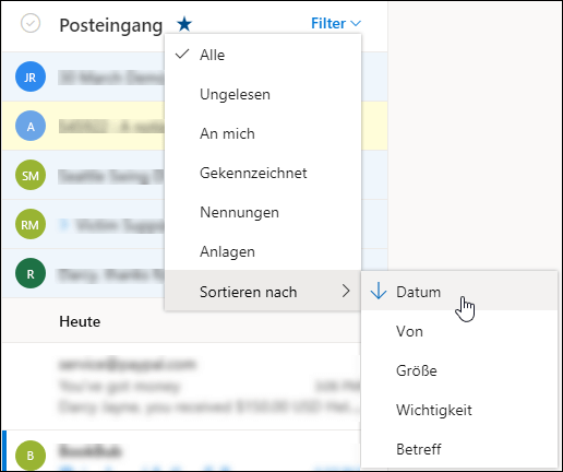 Ändern der Anzeige von E-Mails in Outlook im Web ec1e676c-c9fa-41f5-a15e-f716e7550f7d.png