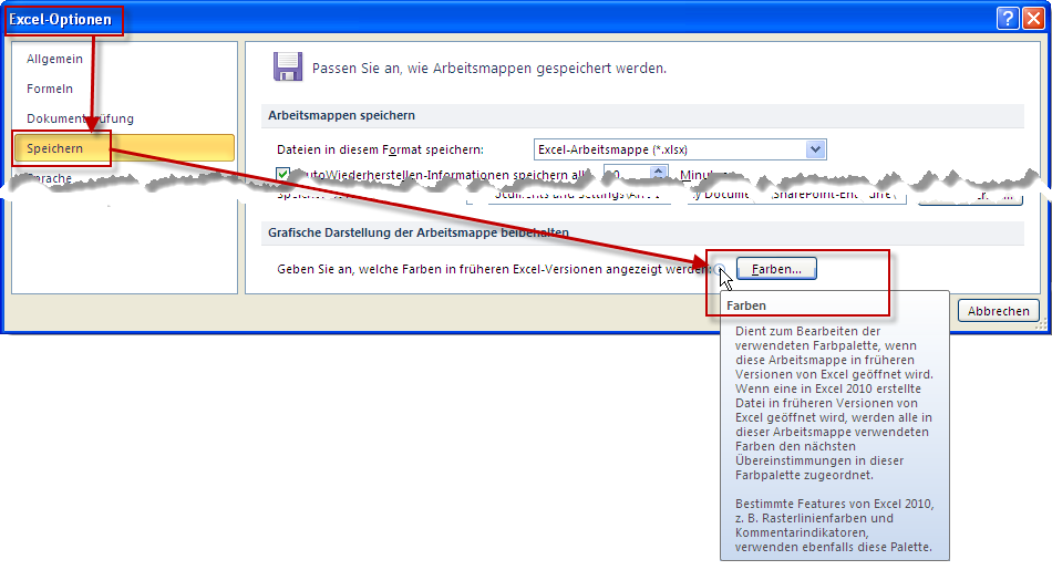 Kompatibilitätsprüfung: Genauigkeitsverlust: Welche Zellen sind es?!? Excel2010_Farben_Kompatibilitaet.png