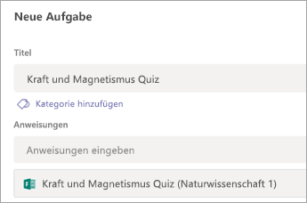 Zuweisen von Quiz von Microsoft Teams ohne Auswirkungen auf die Grenzwerte für einzelne ... f3edb6af-ce99-4e42-a9eb-d5abdc7268e4.png