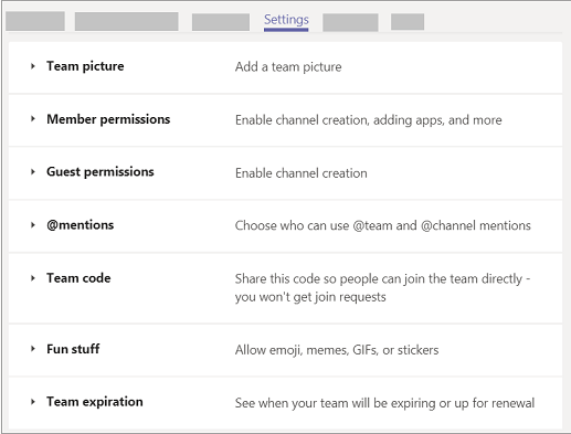 Verwalten von Team Einstellungen und Berechtigungen in Microsoft Teams f4dac29c-faad-4676-891b-a95bfc0bdd6b.png