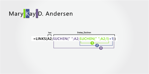 Aufteilen von Text auf verschiedene Spalten mit Funktionen f531399a-5819-4497-8887-12f567322194.png