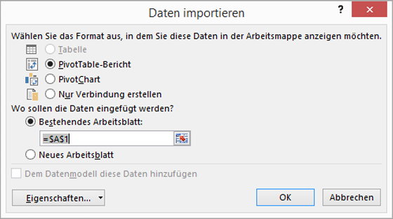 Herstellen einer Verbindung mit (importieren) einer OLAP-Datenbank f53e71cc-3ada-4104-aa26-0f1fac521886.png