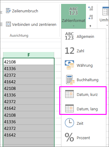 Konvertieren von Datumsangaben, die als Text gespeichert wurden, in Datumswerte f5efbb98-fec0-4a6b-a9e1-3e5046df14d6.png