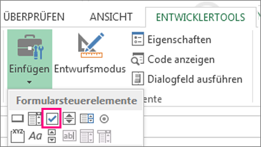 Hinzufügen eines Kontrollkästchens oder einer Optionsschaltfläche (Formularsteuerelemente) f72c015c-512b-4a5b-a320-a93c9279c864.png
