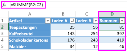 Verwenden von berechneten Spalten in einer Tabelle in Excel für das Web f761cdec-3951-4e28-8498-395205881f52.png