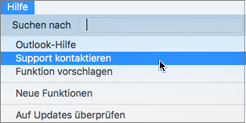 Deaktivieren der Option "Kontakt Unterstützung" in Outlook für Mac f7e585fb-dffb-4f18-ac4a-2f56eba48416.png