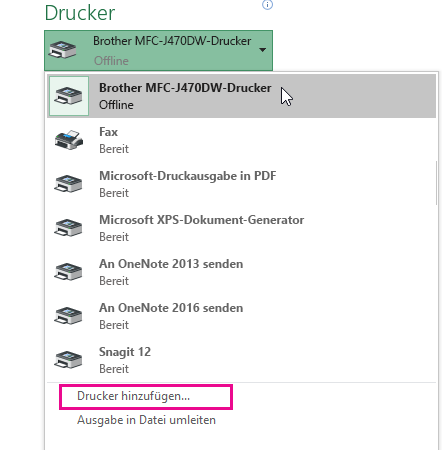 Herstellen einer Verbindung mit einem Drucker f855def2-2dde-49fb-9867-1323e9cc303c.png