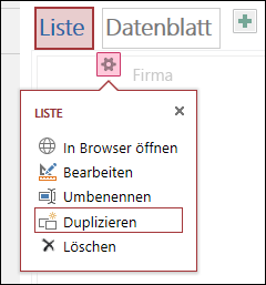 Verwenden einer Listenansicht in einer Access-App fbc67b93-441d-4541-8df9-c4d0692b54b9.png