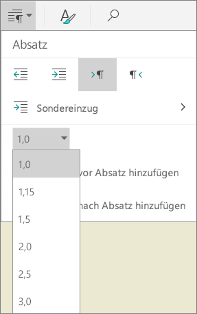 Ändern der Abstände in einem Word-Dokument auf einem mobilen Gerät fef8e4e1-c39a-4677-ac2c-f12dded7cdfb.png