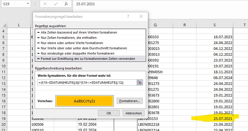 Farbliche Formatierung bei Datum in der Zukunft lqbyfztq.jpg