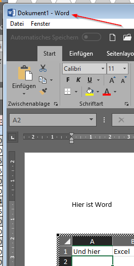 Ausschnitt eines Excel-Worksteet im Word anpassen oV6rpS4.png