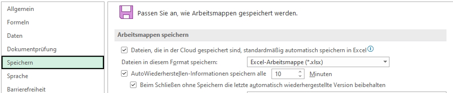 Office 2021 kein Automatischen Speichern vorhanden SCR_OptionenSpeichern.jpg