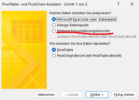 Pivot Tabelle aus 2 Tabellen, fehlende Optionen Screenshot 2023-05-19 122306.png
