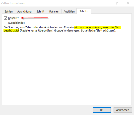 aktiven Blattschutz im Tabellenblatt anzeigen screenshot_12hs40.png
