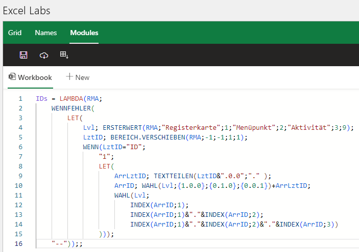 Automatische Nummerierung Excel, wenn in Nachbarzelle bestimmter Wert upload_2023-6-8_14-38-48.png