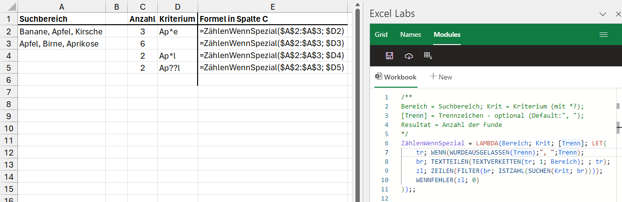 ZÄHLENWENN: eine der Zeichenfolgen enthalten ist upload_2023-9-6_13-17-18.png