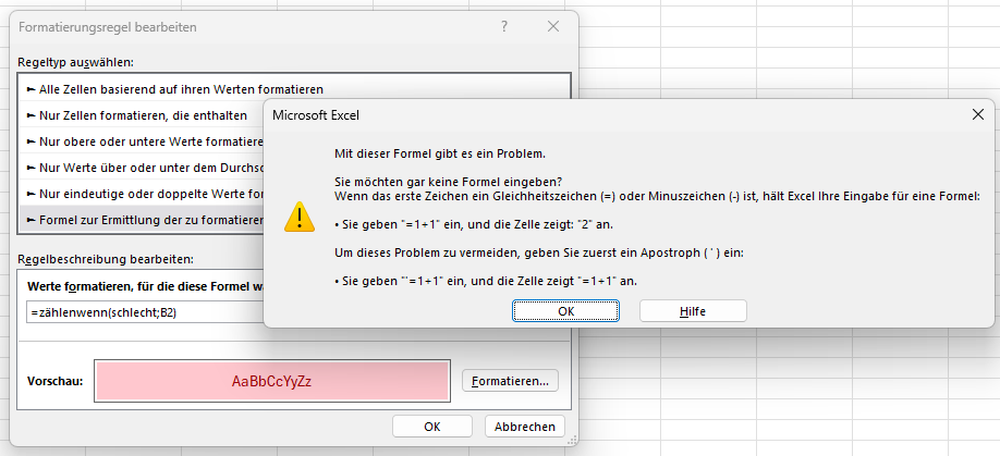 Bedingte Formatierung: Vergleich Zellenwert auf Listenelemente upload_2026-2-12_8-21-8.png